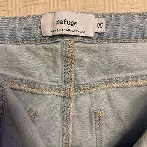 Refuge Sky Blue Denim Pants